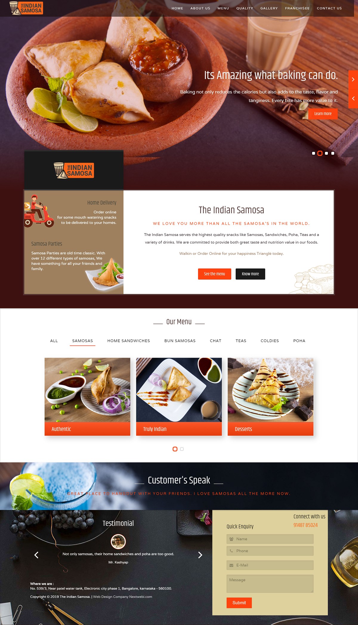 The Indian Samosa