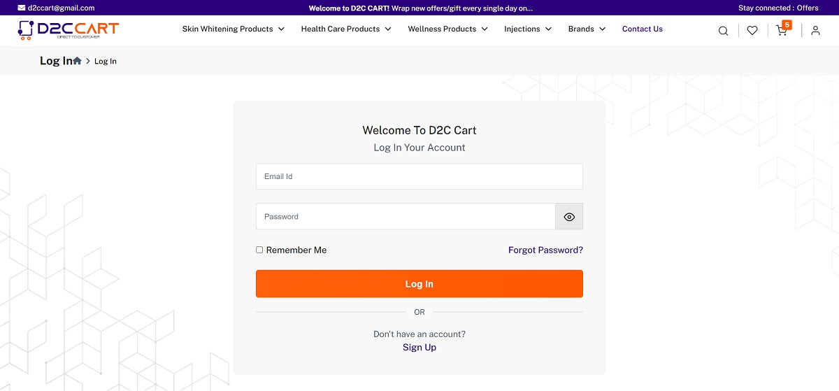 D2C Cart