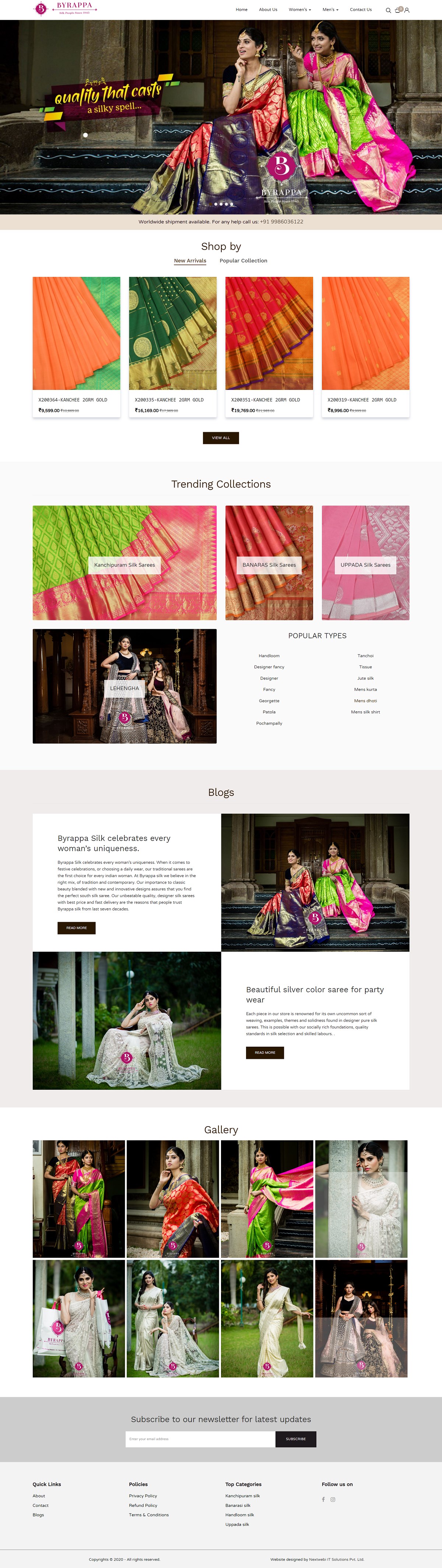Byrappa Silk