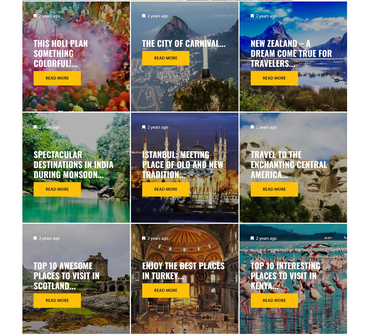 Benchmark Holidays