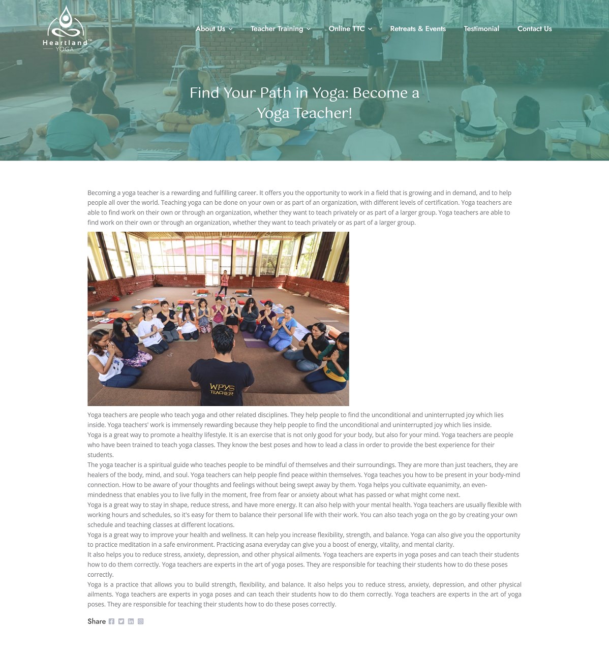 Heartland Yoga