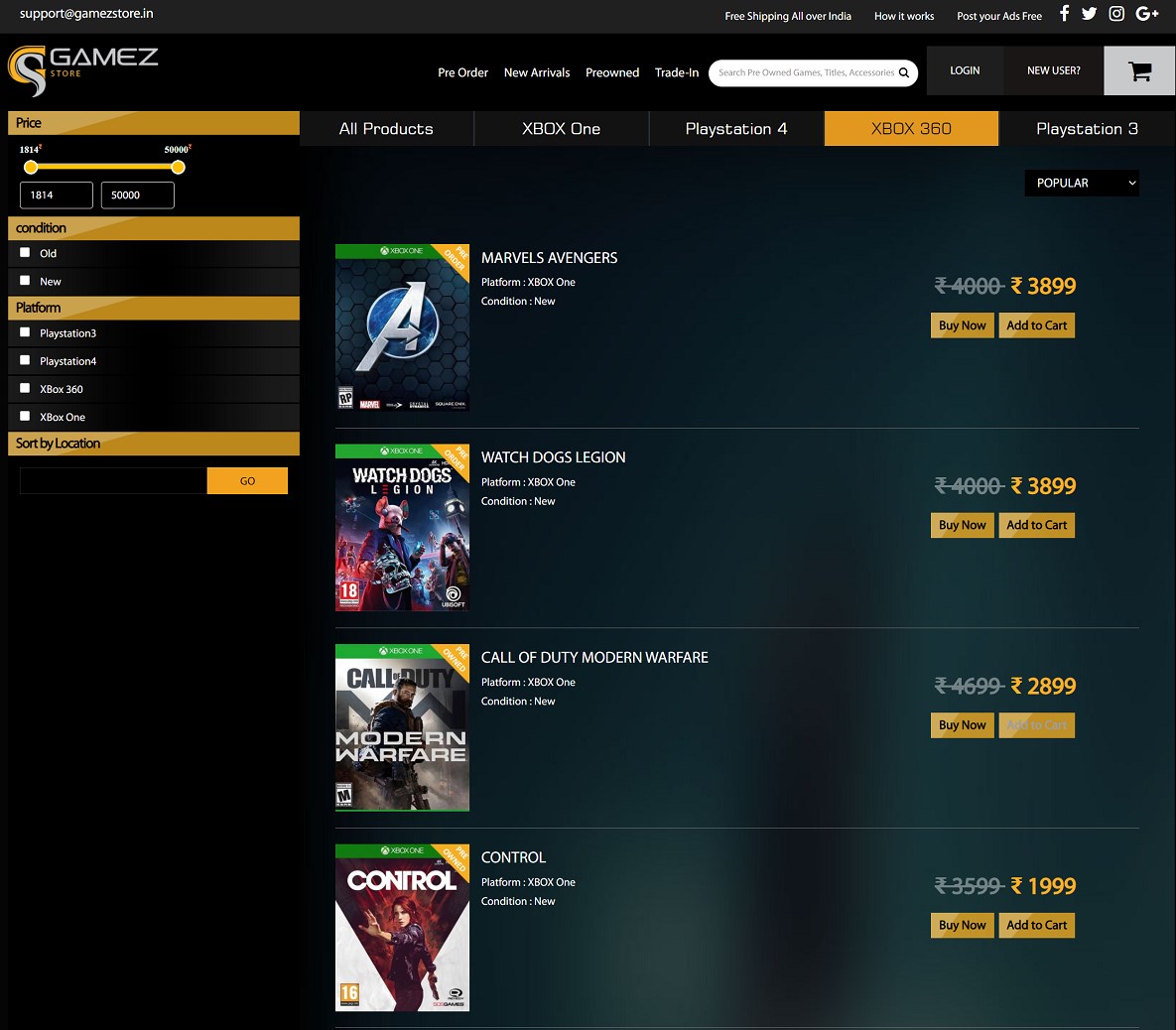 Gamez Store