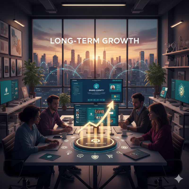 How a Creative Graphic Design Company Supports Long-Term Brand Growth