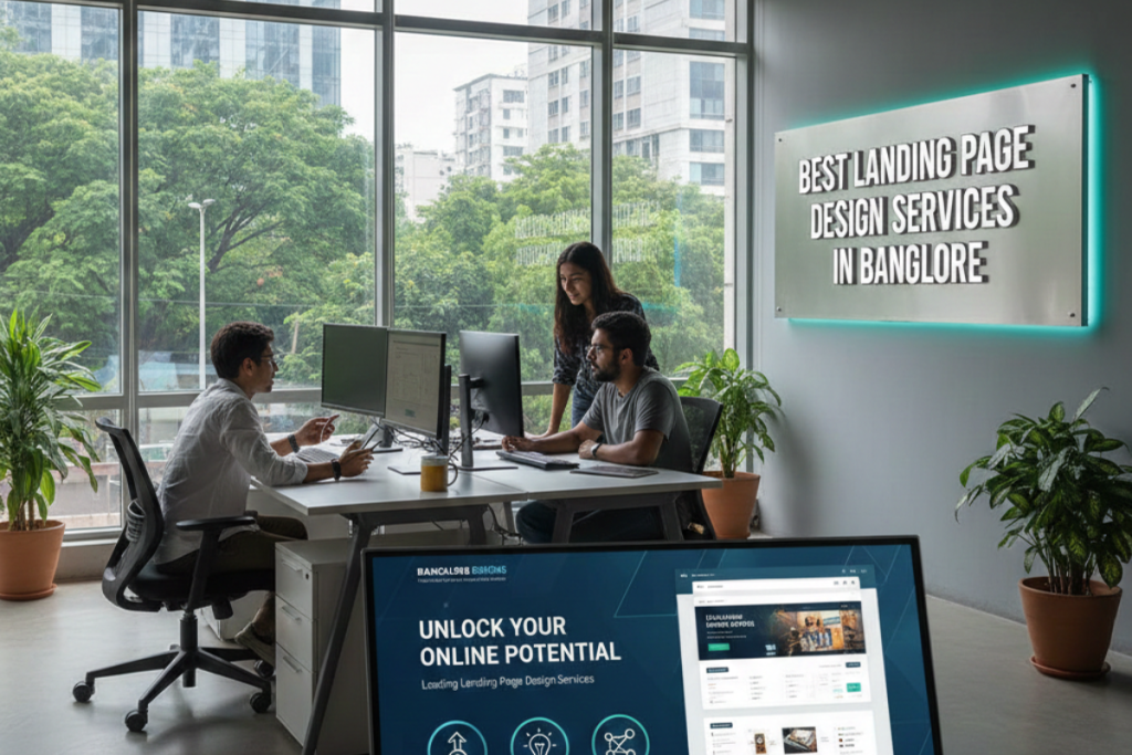 Best landing page design services in Bangalore by Nextwebi