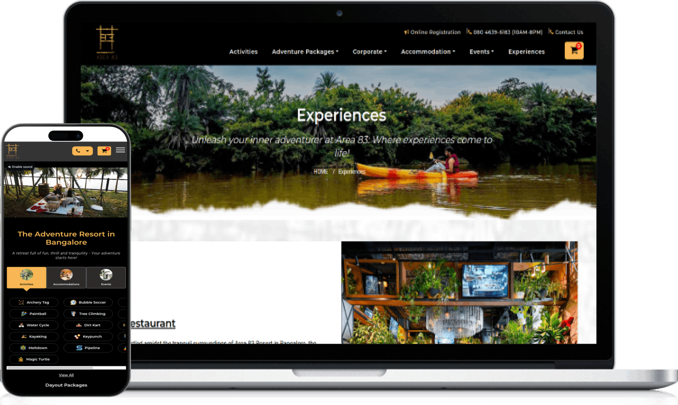 Area 83 Digital Presence